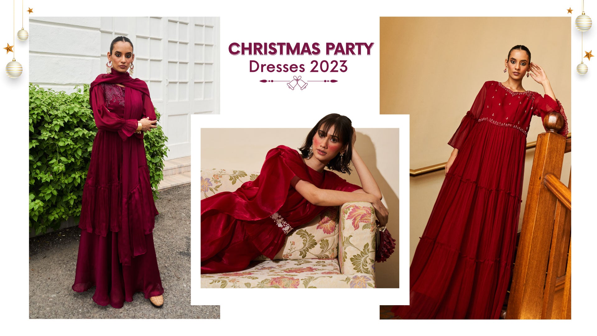 Christmas Party Dresses 2023 That Will Steal The Spotlight
