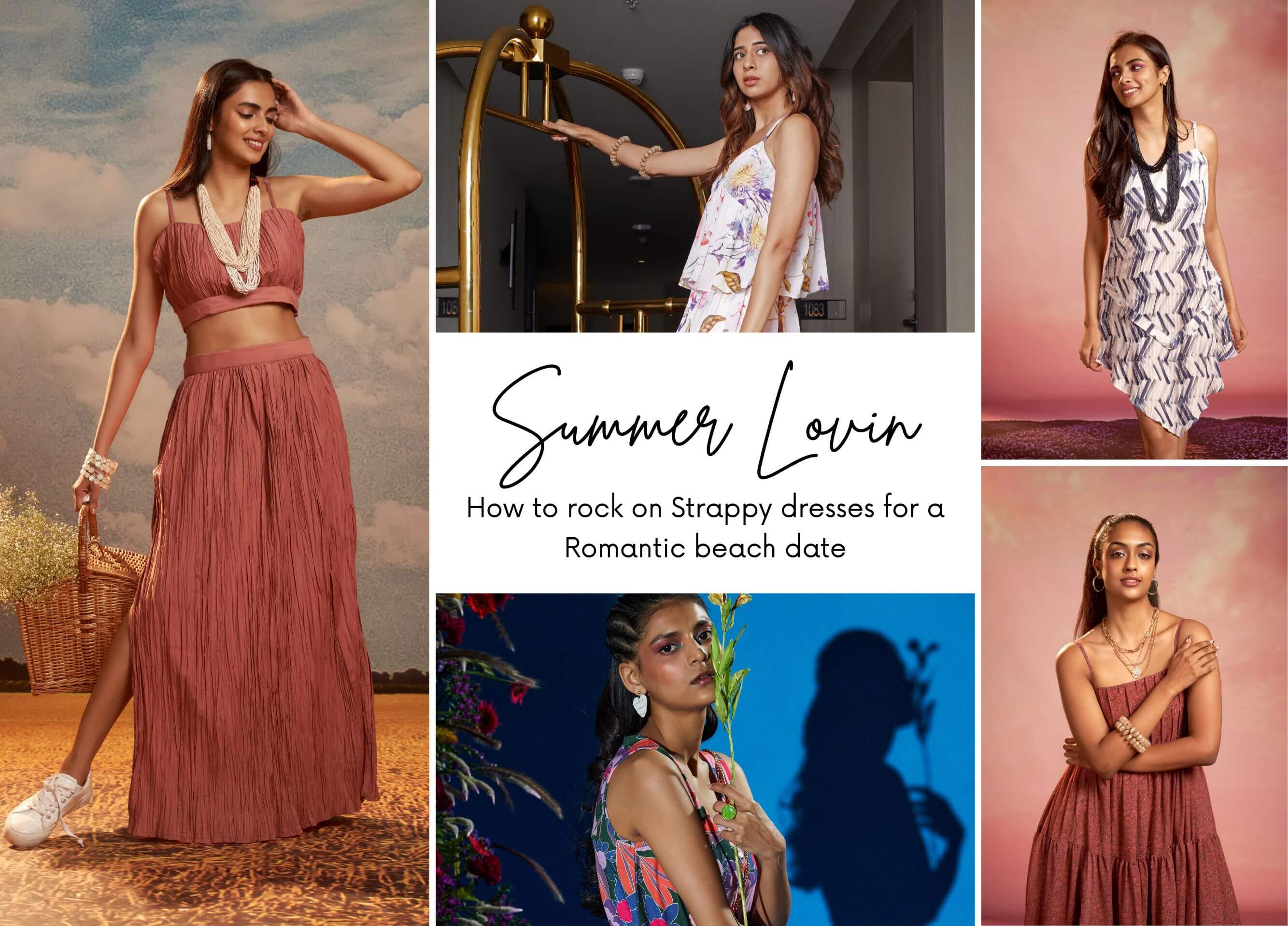 Summer Lovin: How To Rock On Strappy Dresses For A Romantic Beach Date