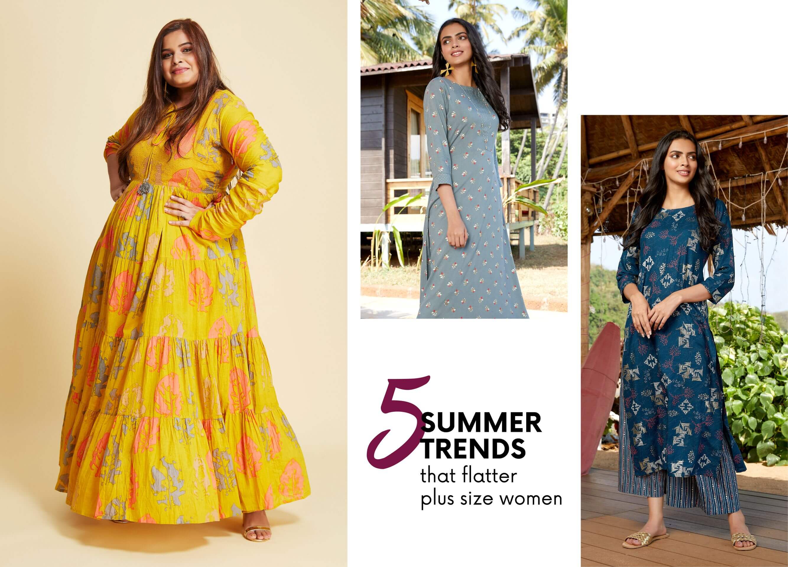 5 Summer Trends That Flatter Plus Size Women