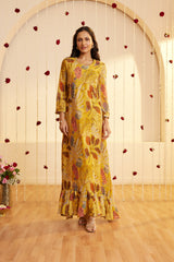 Sunflare Yellow Festive Dress