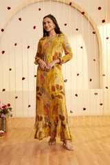 Sunflare Yellow Festive Dress