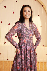 Ash Grey Whispers Dress