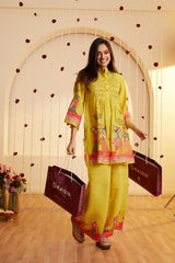 Blossoming Yellow co-ord set