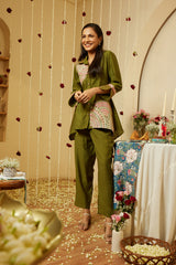 Evergreen Roman Fusion Co-ord set