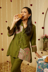 Evergreen Roman Fusion Co-ord set