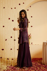 Plum Grace Maslin Shrug Set