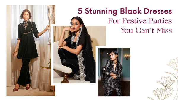 5 Stunning Black Dresses For Festive Parties You Can’t Miss