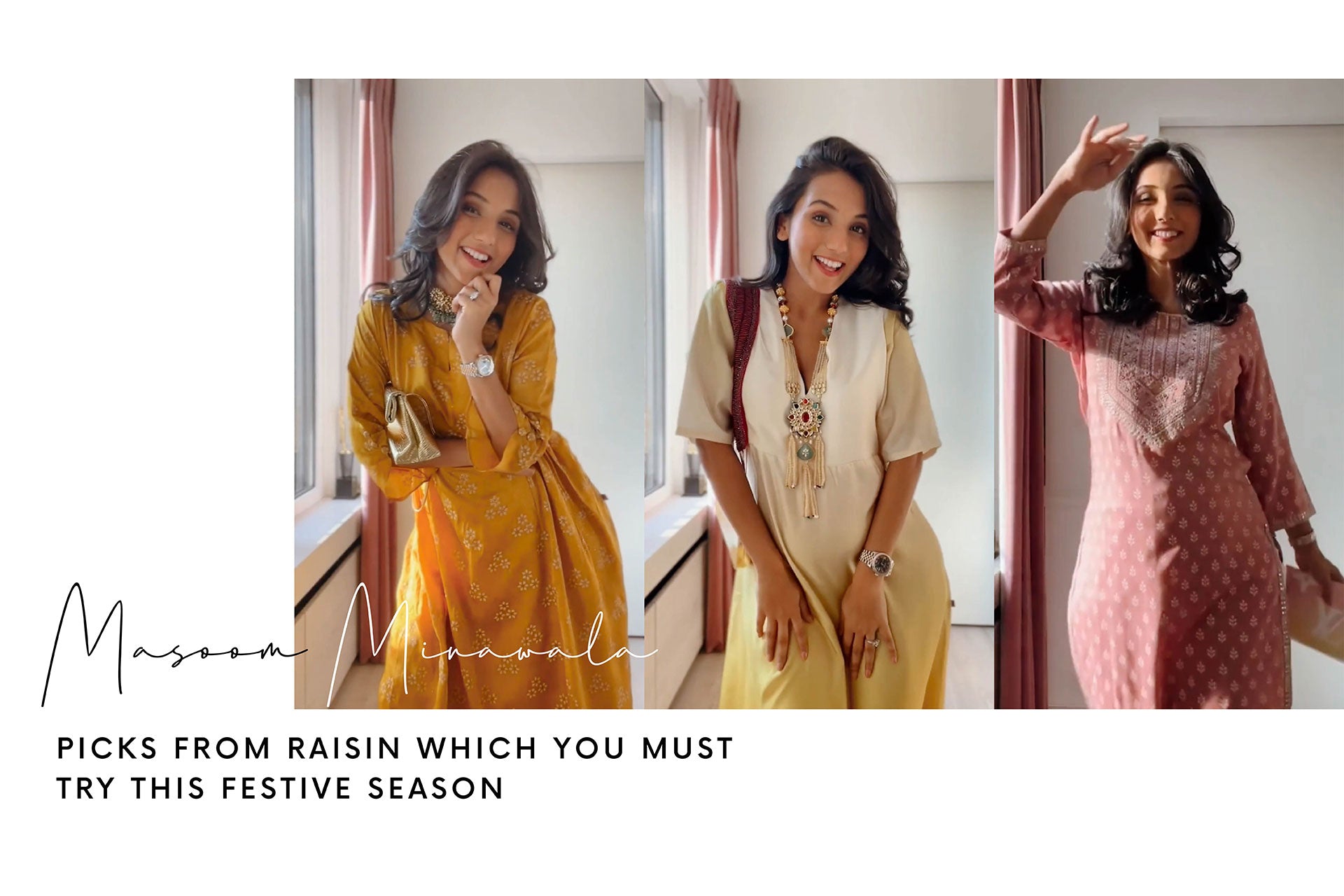Masoom Minawala's Picks From Raisin Which You Must Try This Festive Season