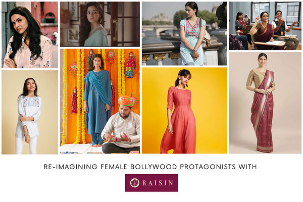 Re-Imagining Female Bollywood Protagonists With Raisin