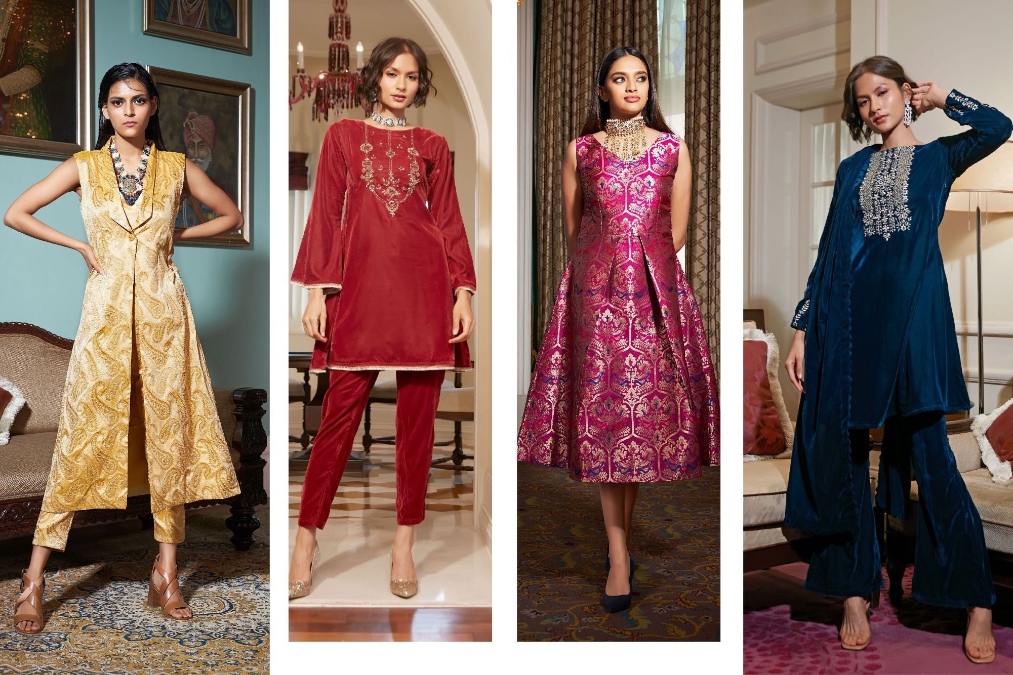 Styling Guide: 5 Tips for Nailing the Perfect Indian Party Wear Suit Look