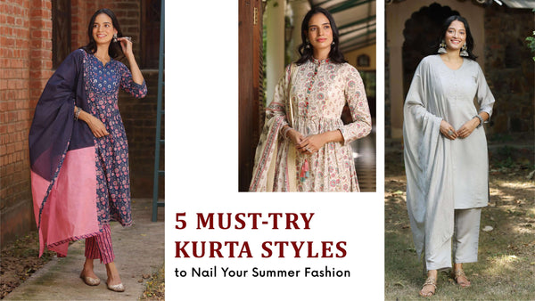 From Anarkali To Flared: 5 Must-Try Kurta Styles To Nail Your Summer Fashion