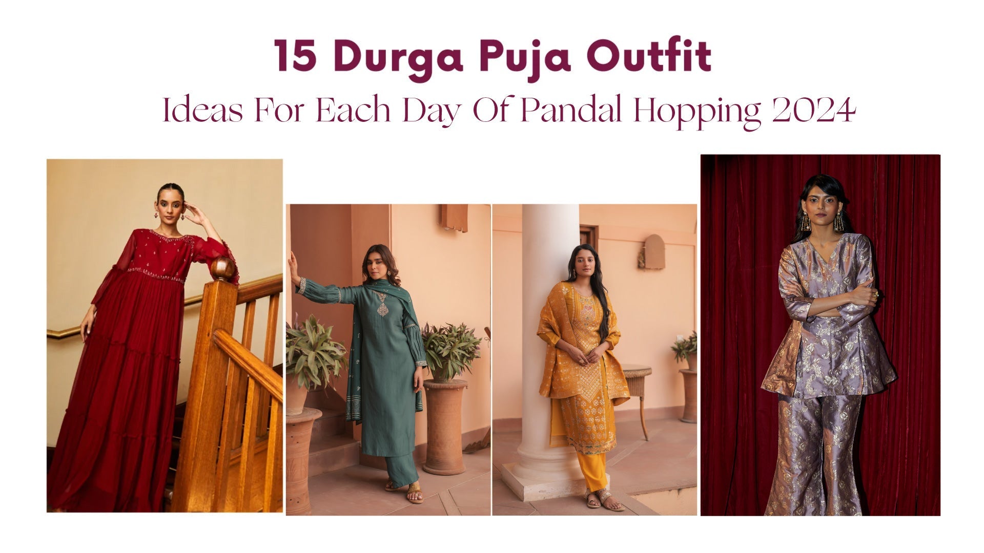 15 Durga Puja Outfit Ideas For Each Day Of Pandal Hopping 2024