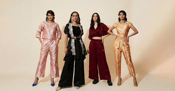 Where comfort flirts with glamour -  Co-ords made for festive nights