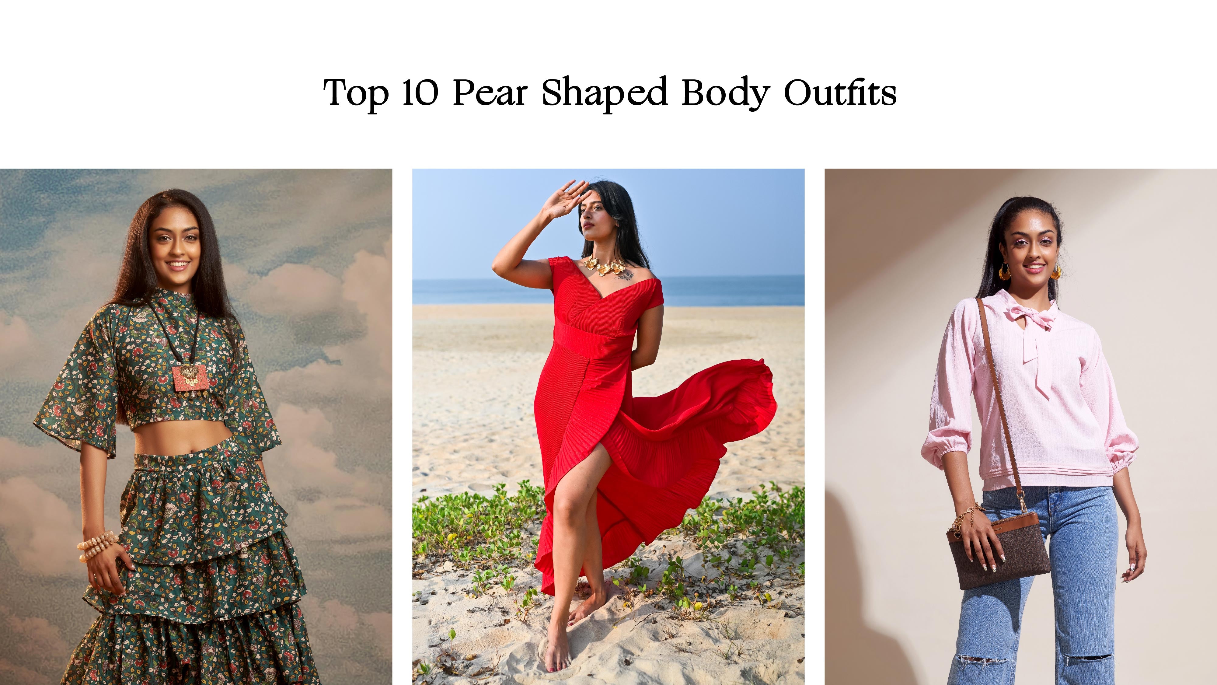 Casual dresses for pear shaped body hotsell