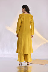 Alexa A-Line Kurta &  Flared Palazzo Set