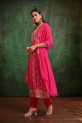 Blush Harmony Kurti Set