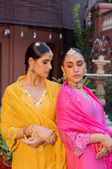 Sunflower Radiance Mul Chanderi Set