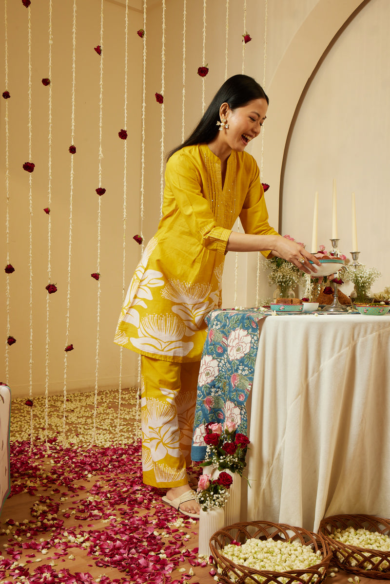 Sunny Cotton Co-ord Set – Effortless Everyday Casuals